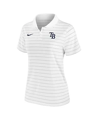 Nike Women's White Tampa Bay Rays Authentic Collection Victory Performance Polo Shirt