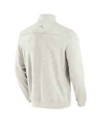 Tommy Bahama Men's Cream Philadelphia Phillies Sport Tobago Bay Tri-Blend Half-Zip Sweatshirt