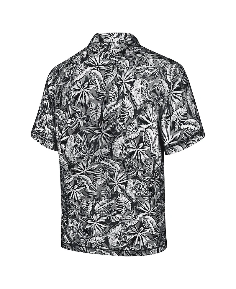 Tommy Bahama Men's Black Kyle Larson Sport Tropical Score Island Zone Polo Shirt