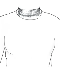 Bling Jewelry Native American Style Bohemian Boho Dangling Feather Wide Choker Necklace Western Jewelry Oxidized Silver Plated