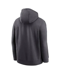 Nike Men's Anthracite Florida State Seminoles Primetime Club Fleece Pullover Hoodie
