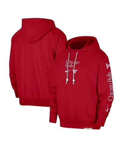 Nike Men's Red Chicago Bulls Authentic Performance Pullover Hoodie