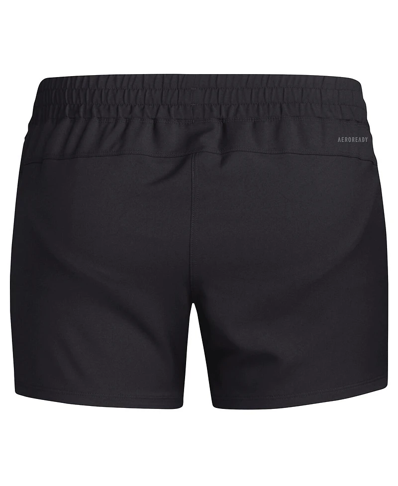 Adidas Women's Black Texas Tech Red Raiders Sideline Aeroready Woven Shorts