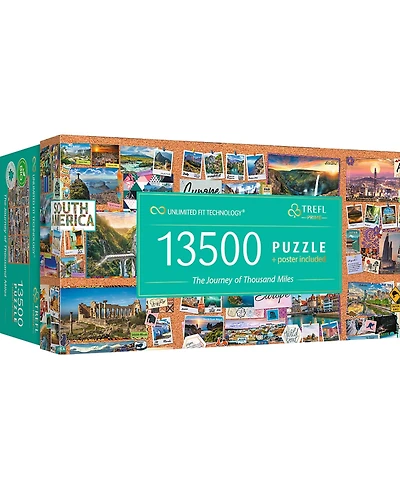 Trefl Prime 13500 Piece Puzzle - The Journey of a Thousand Miles