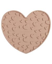 Enrichment Lick Mat: Blush Pink Heart
