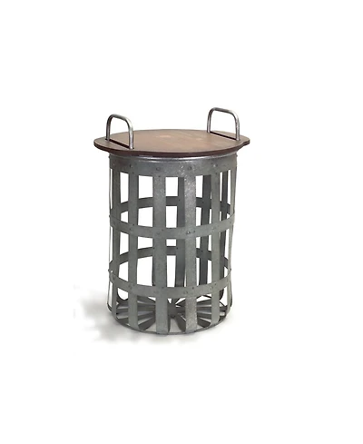 Round Accent Table – Minimalist and Durable Construction
