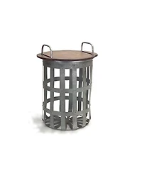 Round Accent Table – Minimalist and Durable Construction