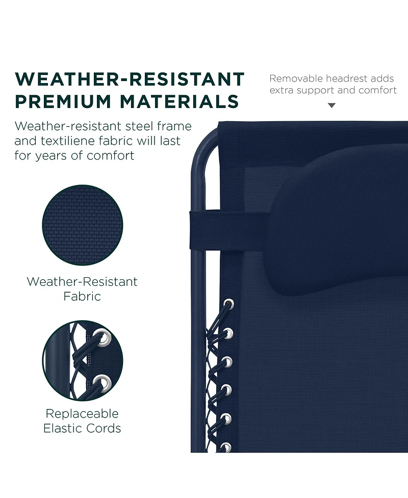 Best Choice Products Oversized Zero Gravity Chair