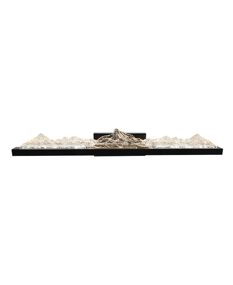 Cwi Lighting 5" Metal Himalayas Integrated Led Vanity Light