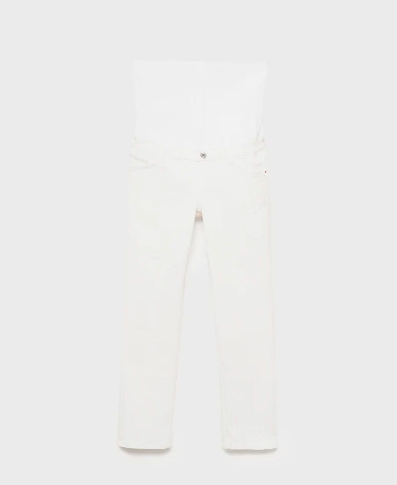 Mango Women's Maternity Straight Jeans