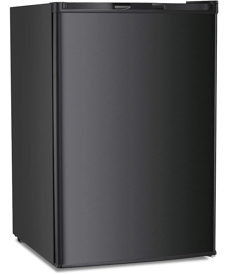 Cowsar Upright Freezer 3.0 Cu.ft, Compact Mini Freezer with Reversible Single Door, Temperature Control, Removable Shelves, Small freezer Stainless St