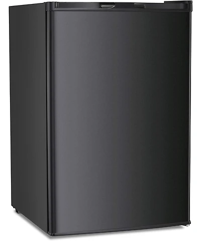 Cowsar Upright Freezer 3.0 Cu.ft, Compact Mini Freezer with Reversible Single Door, Temperature Control, Removable Shelves, Small freezer Stainless St