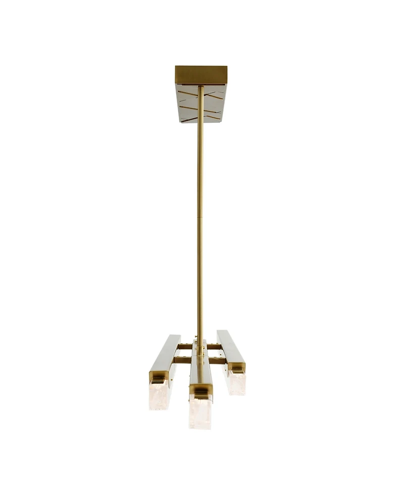 Cwi Lighting 4.5" Metal Valira Integrated Led Chandelier
