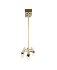 Cwi Lighting 4.5" Metal Valira Integrated Led Chandelier