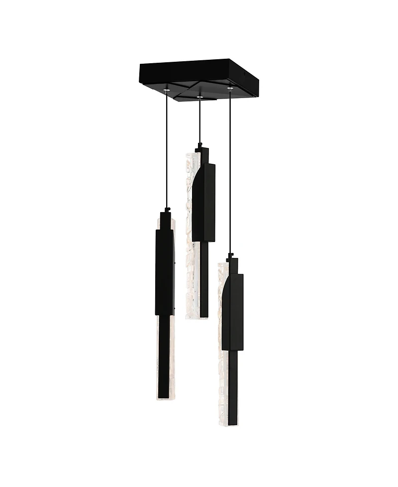 Cwi Lighting 18" Metal Valira Integrated Led Mini Pendant