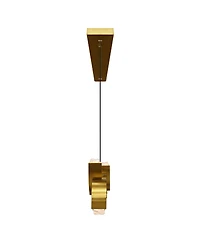 Cwi Lighting 13" Metal Moon Integrated Led Chandelier