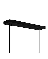 Cwi Lighting 17" Metal Moon Integrated Led Chandelier