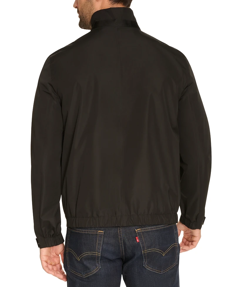 Cole Haan Men's Technical Rain Packable Windbreaker