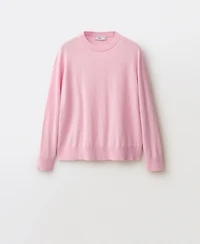 Mango Women's Wool-Blend Round-Neck Sweater