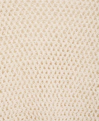 Mango Women's Open-Knit Boat Neck Sweater