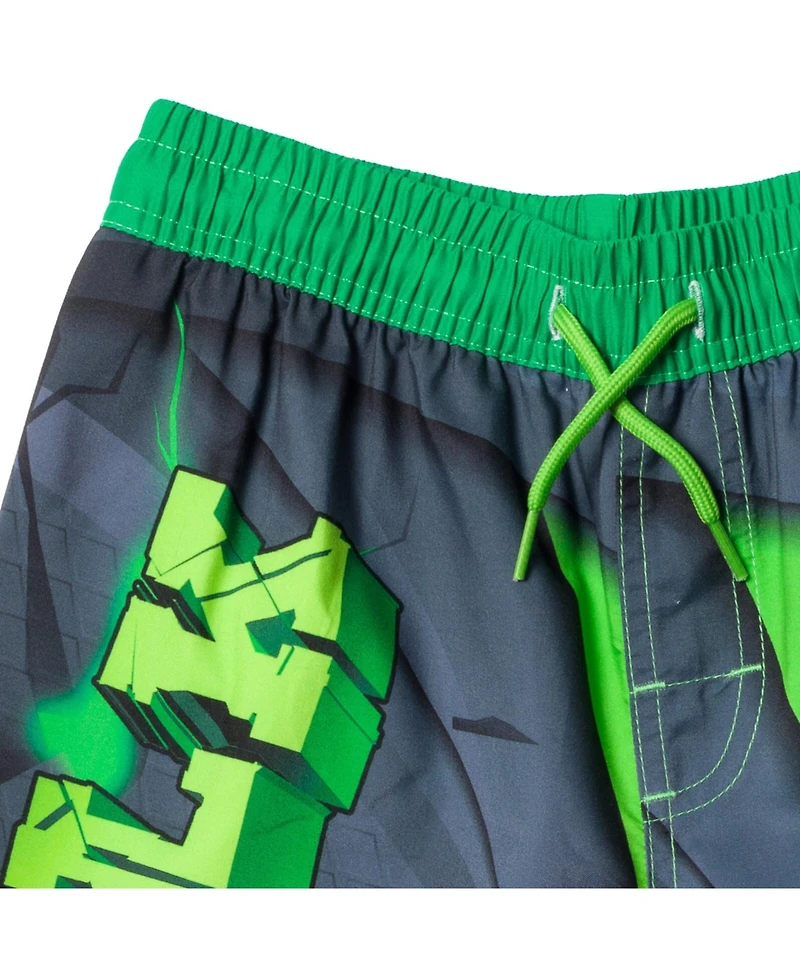 Avengers Boys Spidey and His Amazing Friends Upf 50+ Swim Trunks to