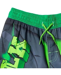 Avengers Boys Spidey and His Amazing Friends Upf 50+ Swim Trunks to