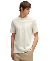 Boss by Hugo Men's Two-Tone Jacquard T-Shirt