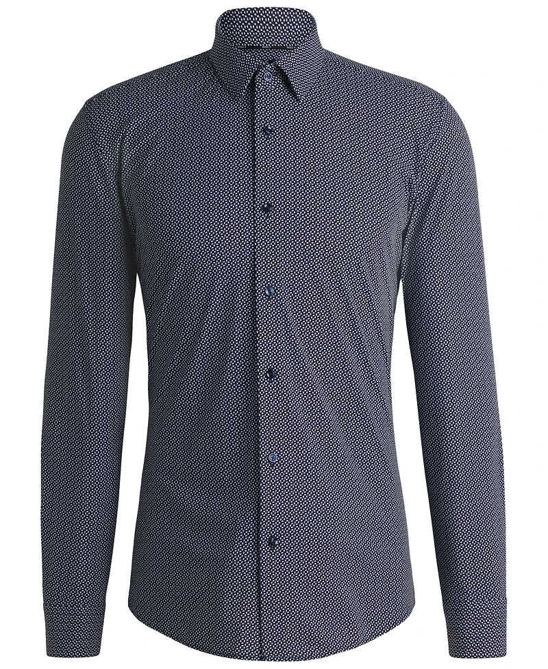Boss by Hugo Men's Slim-Fit Performance Dress Shirt