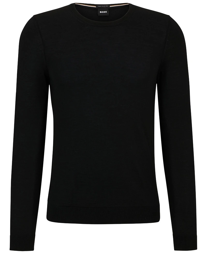 Boss by Hugo Men's Slim Fit Merino Wool Sweater