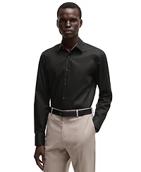 Boss by Hugo Men's Easy-Iron Slim-Fit Poplin Shirt