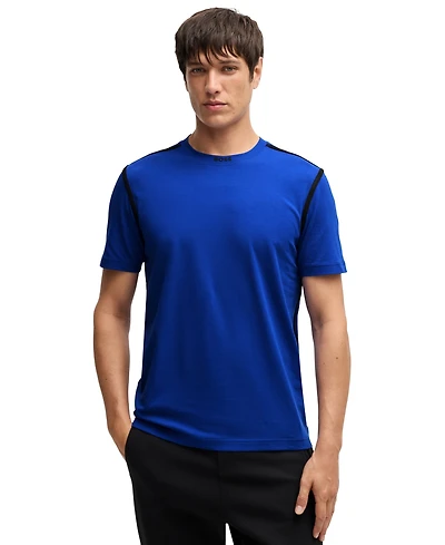 Boss by Hugo Men's Tape Trim Regular-Fit T-Shirt