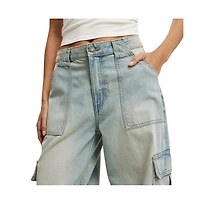 Cotton On Women's Relaxed Cargo Jean