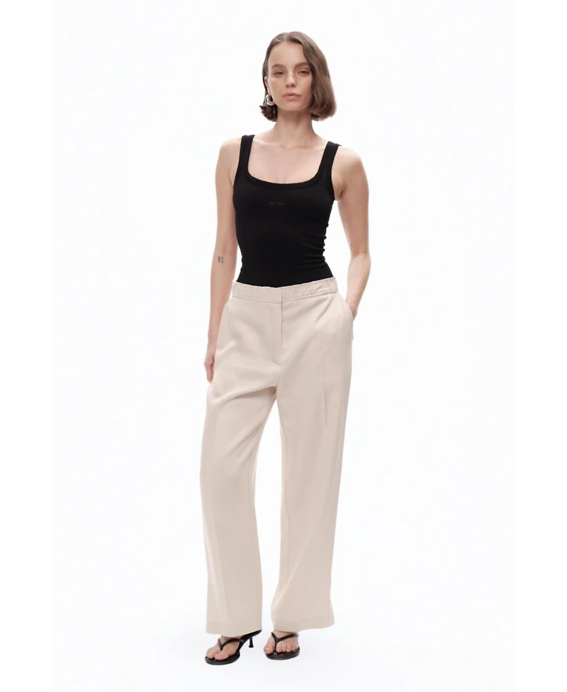Nocturne Women's Slit Detailed Pants