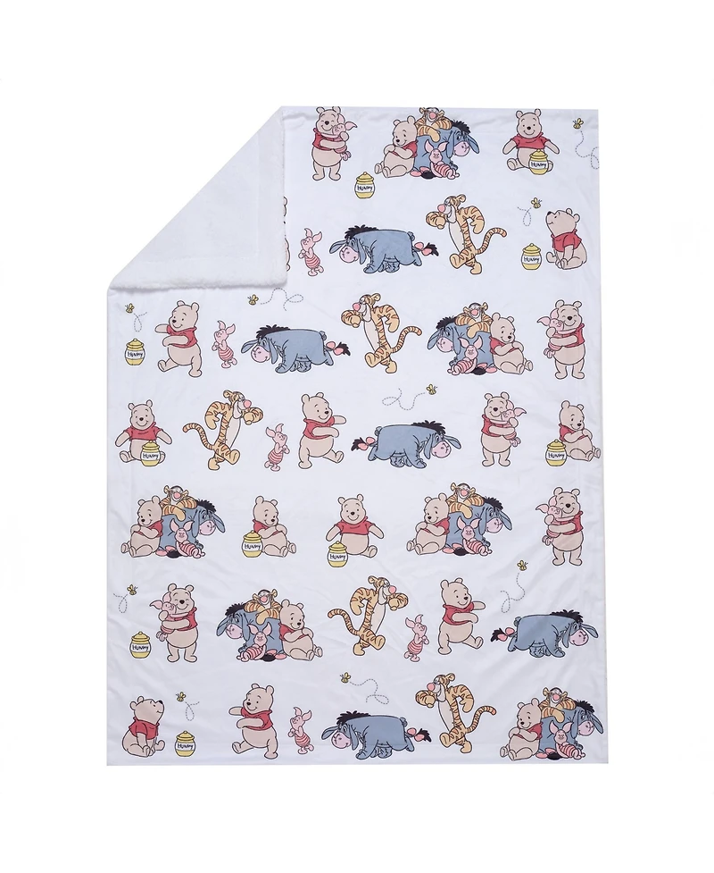 Bedtime Originals Disney Baby Winnie the Pooh & Friends Fleece Baby Blanket