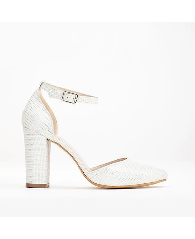 Gisele High Block Heel Pumps