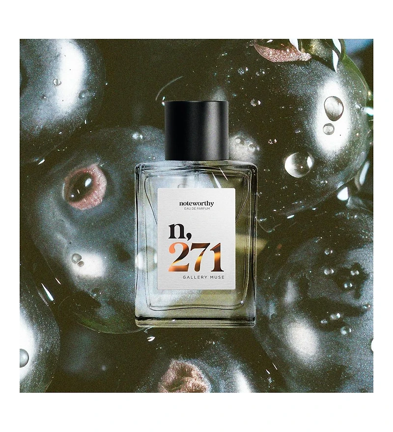 Noteworthy n,271 Eau De Parfum | Gallery Muse | Vanilla Blackcurrant Fragrance