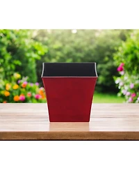 Round Plastic Planter Pot for Indoor and Outdoor Garden Use