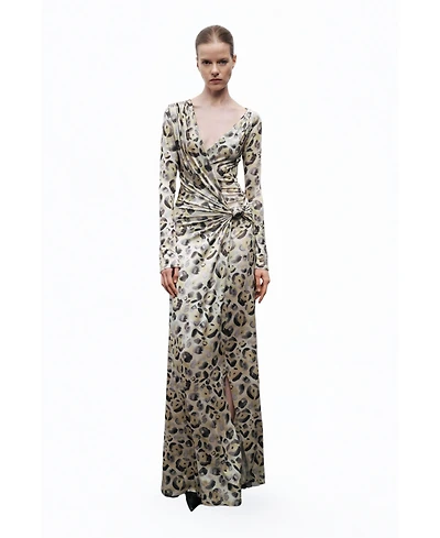 Nocturne Women's Twist Detail Maxi Dress
