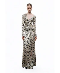 Nocturne Women's Twist Detail Maxi Dress