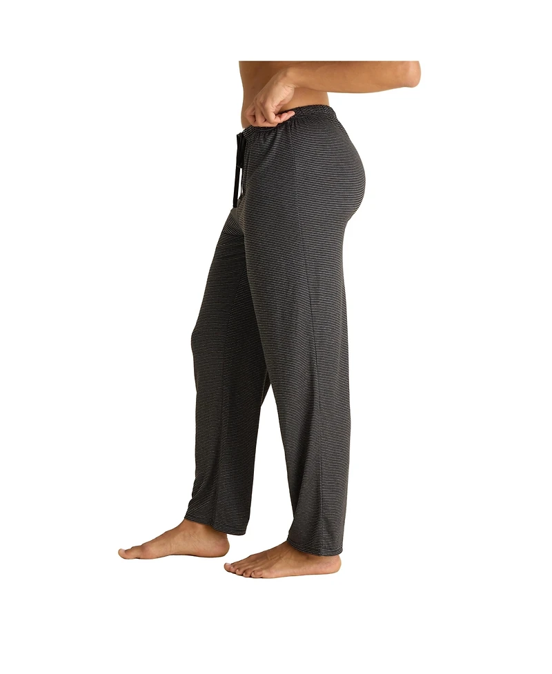 Tahari Women's Straight Leg Drawstring Pajama Pants