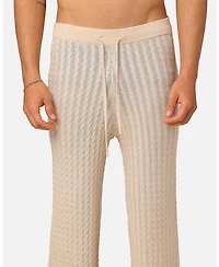 Xxiii Men's Slouch Wide Leg Knit Pants