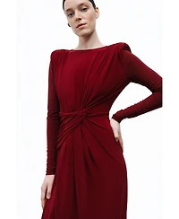 Nocturne Women's Maxi Dress with Twirl Detail