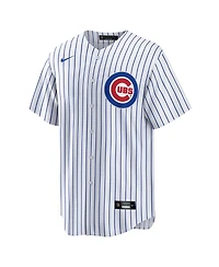 Nike Men's Nico Hoerner White Chicago Cubs Replica Player Jersey