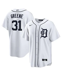 Nike Men's Riley Greene White Detroit Tigers Replica Player Jersey