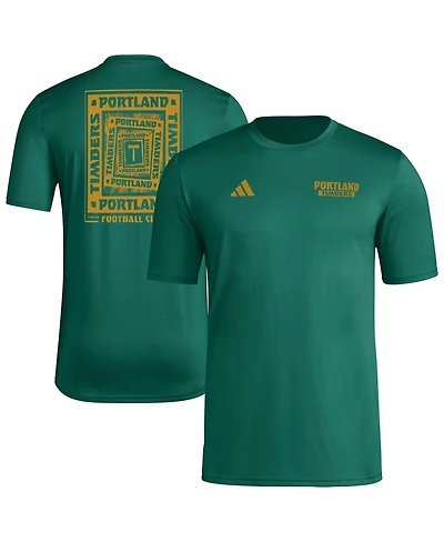 Adidas Men's Green Portland Timbers Local Wrap T-Shirt