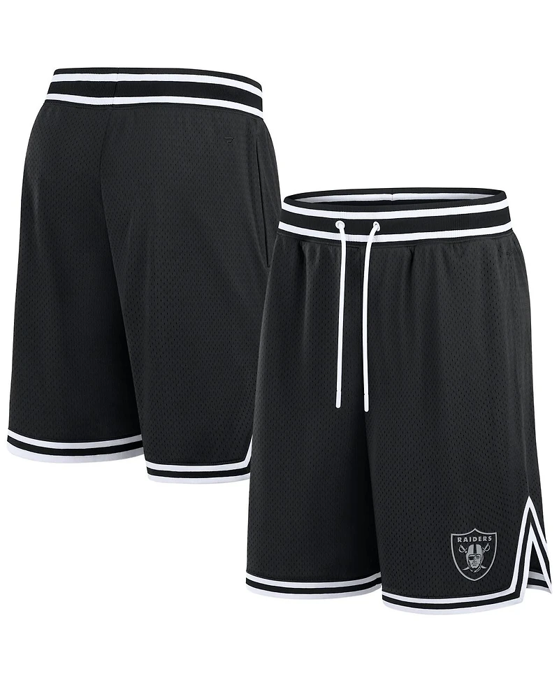 Fanatics Men's Black Las Vegas Raiders Elements Future Ground Shorts