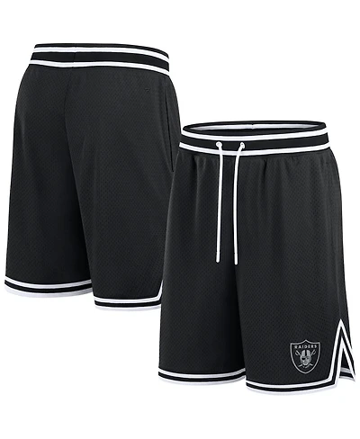 Fanatics Men's Black Las Vegas Raiders Elements Future Ground Shorts
