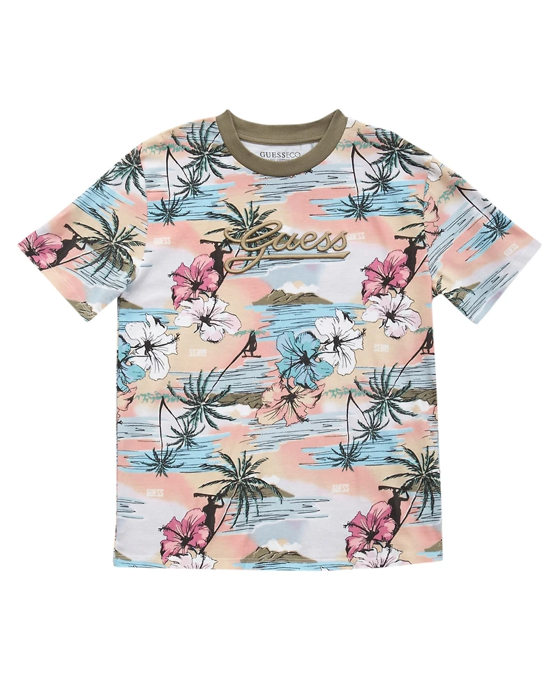 Guess Big Boys Oversize Short Sleeve T-Shirt