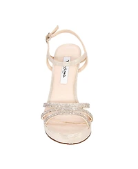 Nina Women's Saralyn Platform Block Heel Evening Sandals