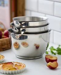 Rosti Steel 3-Piece Mixing Bowl Set